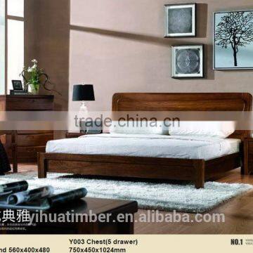 wooden modern Royal bedroom furniture set