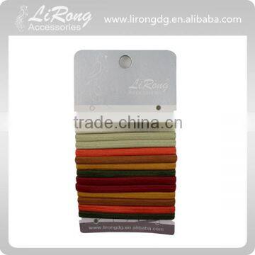 Multicolor Elastic Ponytailer Hair Band