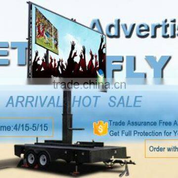 Hot Selling Customize Rental Mounted Led Video Screen Trailer photo-2