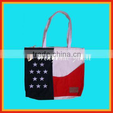 High quality embroidery shopping bag