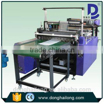 Hot Seal And Cool Cut Bottom Sealing Bag Making Machine