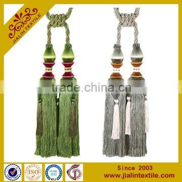 designer home decor tassel tiebacks rayon tassel for curtain