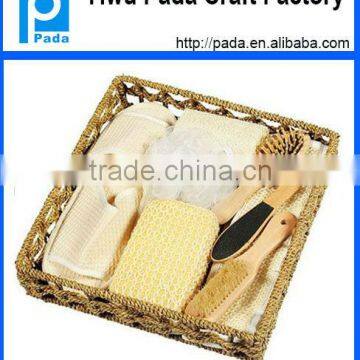 Fashion Wooden Basket SPA Accessories Set