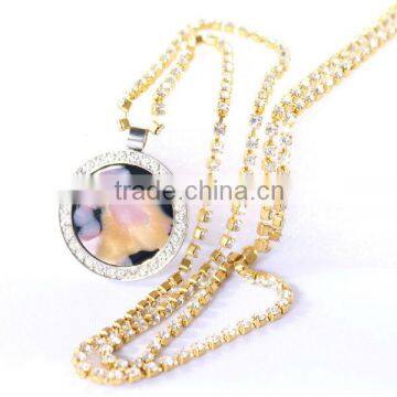 floating charm diamond jewelry luxurious chain necklace vners