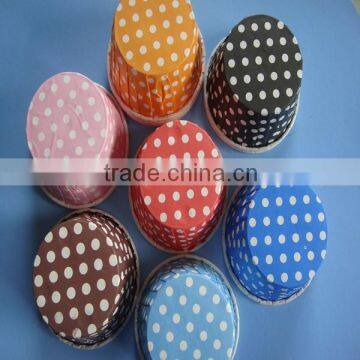 PET coated disposable baking cup