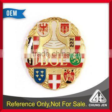 China wholesale large various styles custom metal button badges