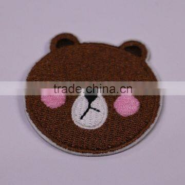 Best selling items Loving Bear 3D embroidery patch/Badge for clothing