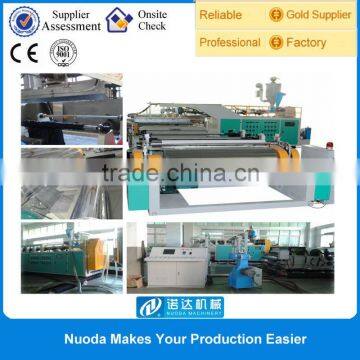 pp/pe plastic sheet extrusion machines line