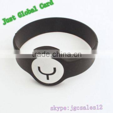 ISO11785 Access Control hf silicone or paper one time use rfid wristband