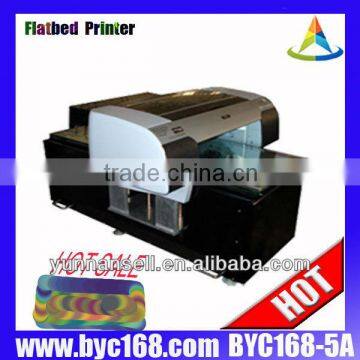 multifunction A2 size flatbed printer for t-shirt,cd, mug, pvd