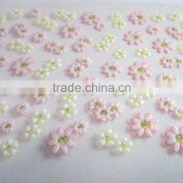 Custom foral nail art decals holiday rose flower nail art stickers for valentines day factory