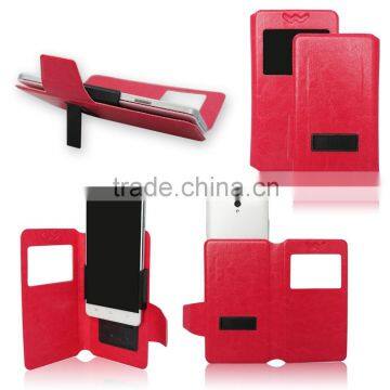 Universal Leather Case Cellphone Leather Universal Clip Case Universal Smartphone Leather Case