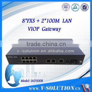 8 FXS Port IP PBX VoIP Gateway