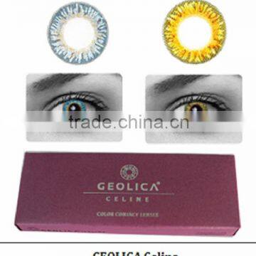 Newly GEOLICA Celine cosmetic contact lens made in korea by GEO Medical