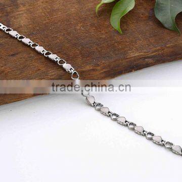 Wholesale China 316l Stainless Steel Metal Friendship Health Bio Magnetic Pure Energy Bracelet photo-4