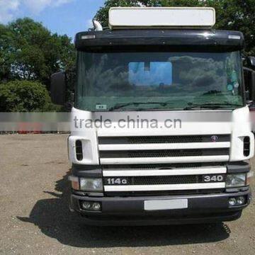 USED TRUCKS - SCANIA P SERIES 114 ALUMINIUM VACUUM RIGID (RHD 1801159 DIESEL)