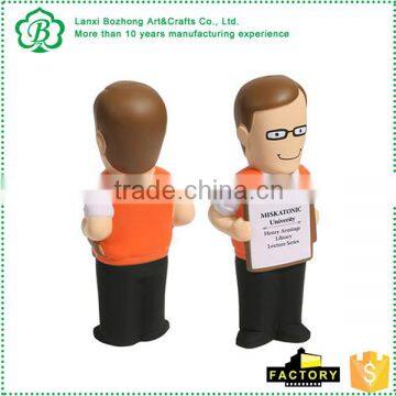 Promotional Teacher Stress Shape with logo printed
