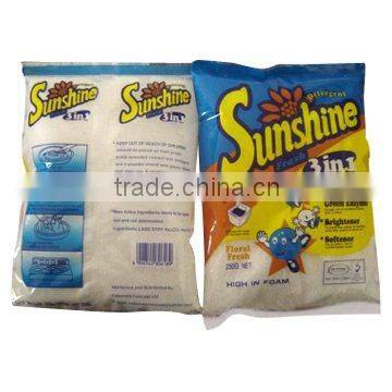 high quality blue or pink sunshine detergent powder