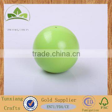 Colored beech wood ball decoration wood ball