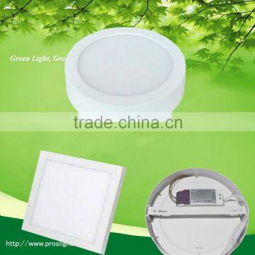 round led panel light surfacemounted