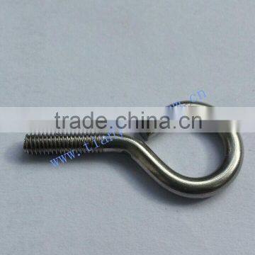 custom ss stainless steel eye screw