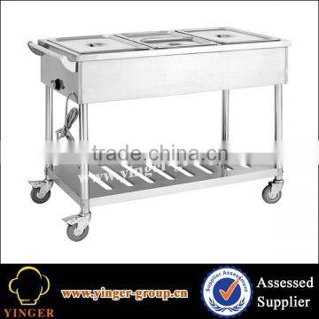 commercial electric stainless steel bain marie