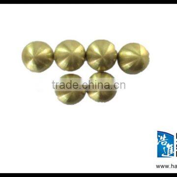 HJ-304 half round copper mirror nail drawbench mirror nail with high quality