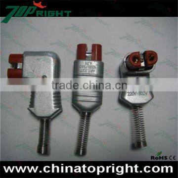 Female high temperature connector plug