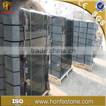 China new high quality z black granite slab