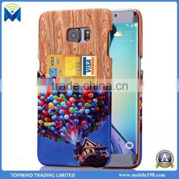 High Quality PU Leather Back Cover Case for Samsung Galaxy S6 Edge Plus photo-5