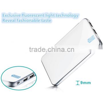 2016 New Arrival fast charging professional factory credit card power bank