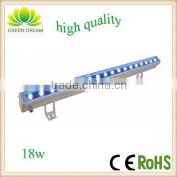 Best selling high efficency linear led wall washer light 18w