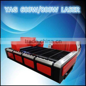 DW2513 600w yag metal laser cutting machine 10mm stainless steel laser