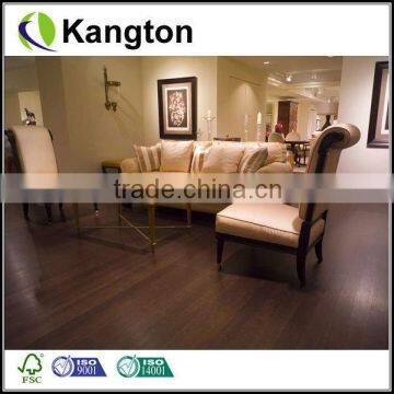 T&G stained waterproof bamboo flooring