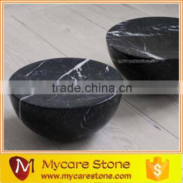 Black marquina Marble bowl for kitchen accessories