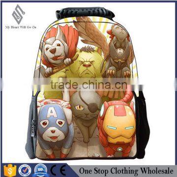 China New Design Fashion Neoprene 3D Candy Color Backpack