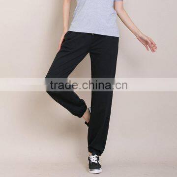 Spring sports pants, pants, long pants, long pants, pants, trousers, women's casual pants, big yards loose fat mm wide leg pants