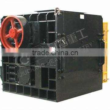 three roller crusher machine for fine crushing solid materials as secondary crusher