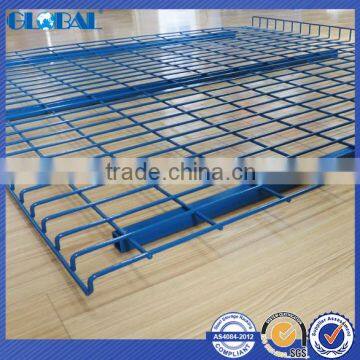 wire mesh decking for multi-layer pallet racking system