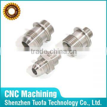 Custom Precision CNC Machined Aluminum Tube Connectors photo-4