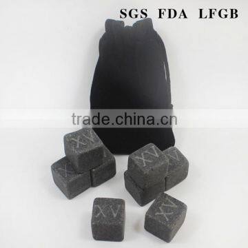 Reusable Black Whiskey Rock Stone, Whiskey Stone photo-3
