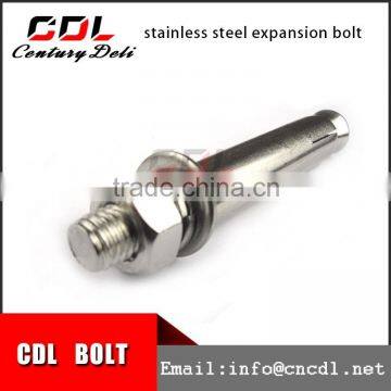 stainless steel 304 316 expansion bolt