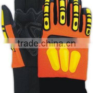 PVC Reinforced Oil Gas Working/Oil Rigger Glove - 7975