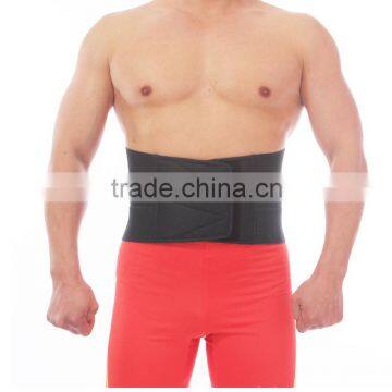 Elastic back lumbar support belt