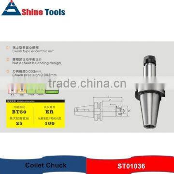 MANUFACTURER SUPPLY HIGH QUALITY CNC MACHINE BT50-ER COLLET CHUCK