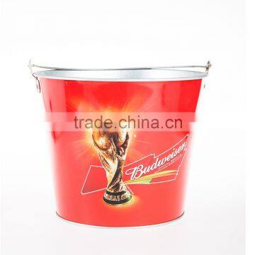 Ice bucket Wholesale protional tin beer bucket ice bucket for bar