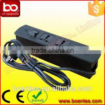 CE Approved USB Charger Desktop/Wall Plate Power Socket for Office Partition