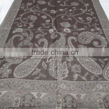 HALF SILK & WOOL STOLE BLEND photo-4