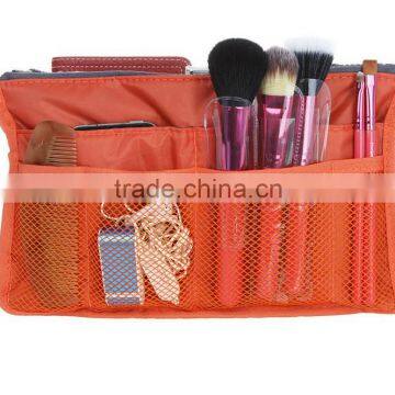 Lady's Cosmetic Storage Bag Pouch Purse Large Liner Tidy Travel Multi Functional Cosmetic Bag Organizer Handbag 6 Colors photo-4