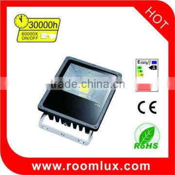 50W LED flood lighting IP65 waterproof COB Epistar chips CE ROHS Approval Warm White 3000K